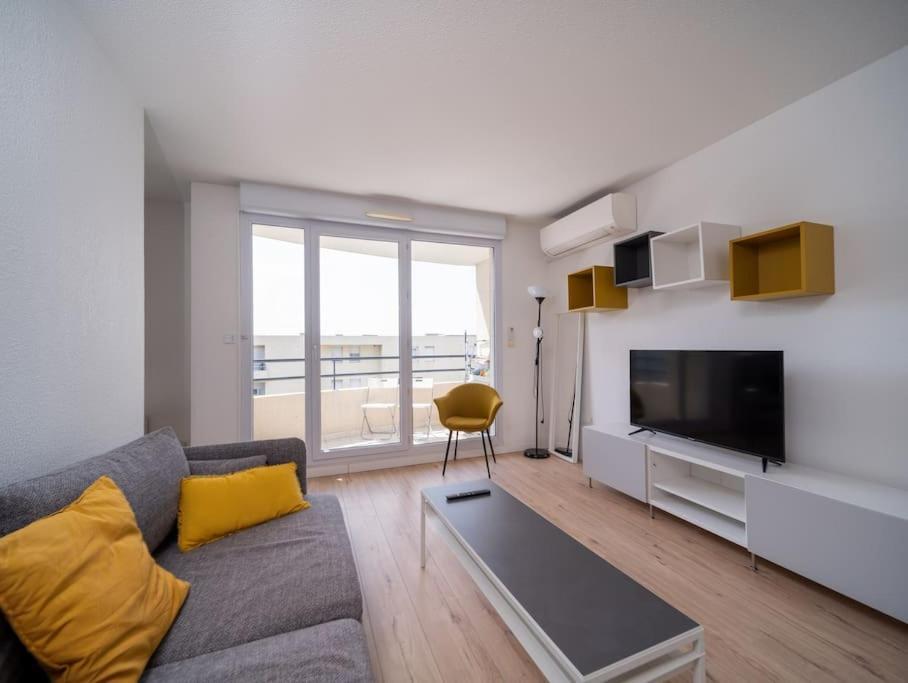 Appartement Tout Equipe Climatise Terrasse Hopital De La Timone 马赛 外观 照片